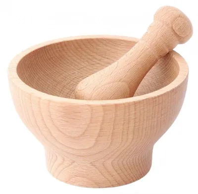 Produktbild von Mörser aus Buchenholz, Ø10,5 cm