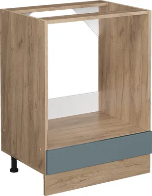 Produktbild von Herdumbauschrank Vicco R-Line Blau-Grau 60 cm ohne Arbeitsplatte, Model 41103