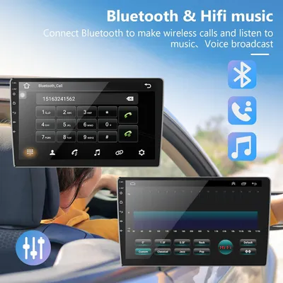 Produktbild von Autoradio für Peugeot 508 – 9-Zoll-Touchscreen – Android-Multimedia-Navigationssystem – Bluetooth-Stereo