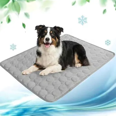 Produktbild von Cooling Mat for Dogs & Cats, Self-Cooling Dog Mat & Cooling Pad, Was for Home, Car & Travel, Cooling Blanket for Pets such as Cats (100 x 70 cm)