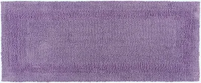 Obrázek produktu pro HOMESCAPES Koupelnový běhoun lila 40x100 cm ze 100% bavlny