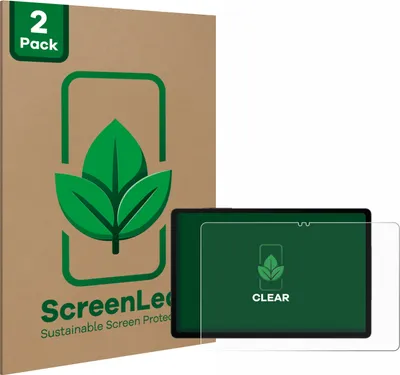 Produktbild von 2x ScreenLeaf Schutzfolie für Samsung Galaxy Tab S9 5G nachhaltiger Displayschutz Display Schutz Folie Klar Transparent