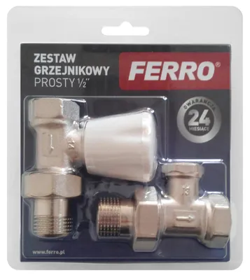 Zdjęcie produktu dla Zestaw grzejny ZGB01 1/2'' prosty