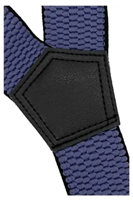 Produktbild von Herren Y-Form 4cm Hosenträger mit passender Fliege im Set - 3 starke Clips