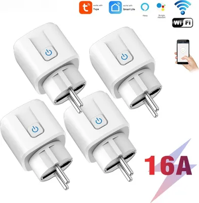 Immagine prodotto di INF Interruttore remoto Smart Plug Wifi, confezione da 4 16A