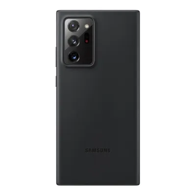 Immagine prodotto di SAMSUNG EF-VN985LBEGEU SAMSUNG Leather Cover Handy-Cover für SAMSUNG Galaxy Note 20 Ultra schwarz