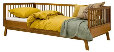 Produktbild von Bopita Kaleo Bett 90 x 200 cm - Dune / Rose Wood | Bopita Kids