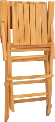 Image de vidaXL Chaises de jardin 8 pcs. Pliable 55x62x90 cm bois massif teck