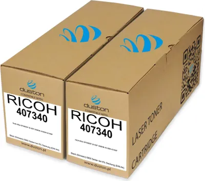 Produktbild von 2x 407340 Toner Druckertoner Patrone Schwarz kompatibel mit Ricoh Aficio SP3600SF SP3610SF SP3600DN SP4510DN SP4510SF