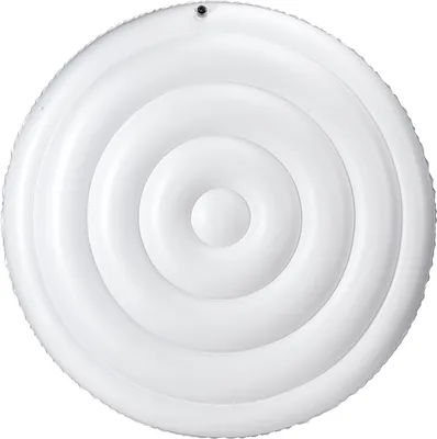 Produktbild von SucceBuy Aufblasbare Abdeckung für Whirlpool, 165 cm, rund, wetter- und wasserfest, weiß