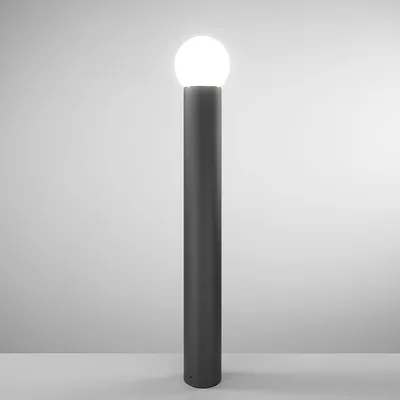 Immagine prodotto di SKITTLE lampada da bitta per esterni nera con diffusore sferico 0 cm. (1xE27)