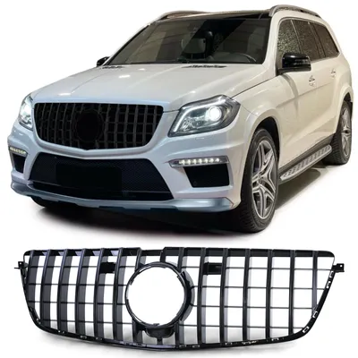 Produktbild von Sport Kühlergrill Schwarz Glanz passend für Mercedes GL X166 12-15