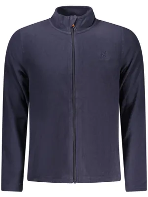 Produktbild von Fleecejacke mit Reißverschluss für Herren in Blau - Stickerei & Logo