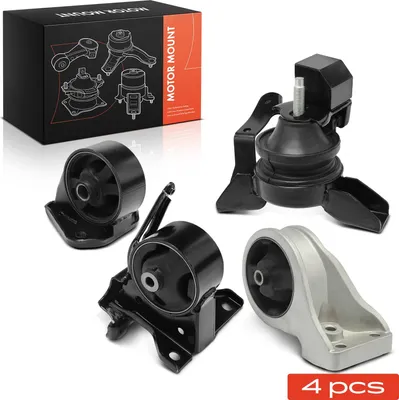 Immagine prodotto di Frankberg 1x cuscinetto della trasmissione + 3x cuscinetto del motore a destra per Hyundai Santa Fé I SM 2.7L