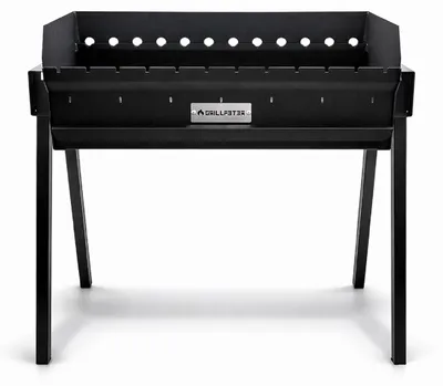 Produktbild von Profi Mangal Altan 70 Stahl 3mm Schaschlikgrill mit Ascheschublade