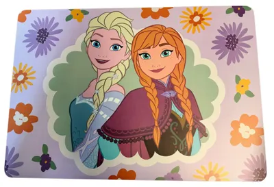 Produktbild von Frozen Eiskönigin Bastelunterlage 45 x 65 cm – abwischbare Tischschutzmatte, Malunterlage, Schreibtischunterlage bunt