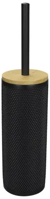 Image de Brosse WC noire, de couleur noire