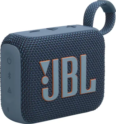 Produktbild von JBL Go 4 Tragbarer Bluetooth-Lautsprecher Wasserdicht IP67 Blau 4.2W 7h Akku
