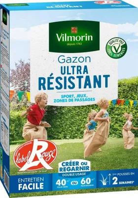 Image de Gazon ultra resistant VILMORIN, 1 kg, 40 m²