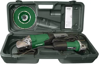 Produktbild von HIKOKI G23SW2CPZ Winkelschleiferset, 125/230 mm, im Koffer