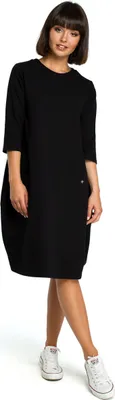 Produktbild von BeWear Midikleid für Frauen Czesl B083 schwarz L