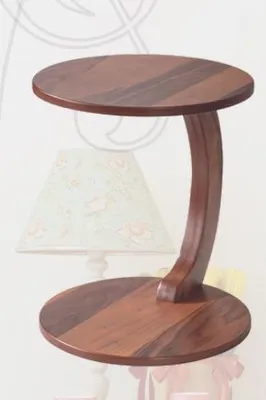 Immagine prodotto di Tavolino ausilio compatto, marrone. Tavolino da divano di design, per il soggiorno. Arredamento