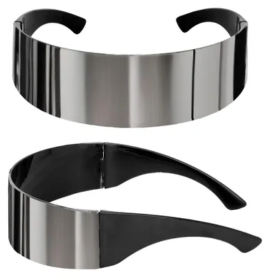 Produktbild von Spiegelbrille – Futuristische Brille Space Cowboy