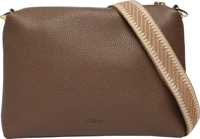 Image de s.Oliver sac à épaule bandoulière Crossbody Bag Dark Brown brun