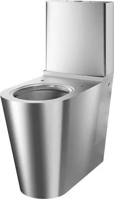 Produktbild von Delabie WC MONOBLOCO 700 PMR mit Spülkasten Edst. 1.4301 satiniert
