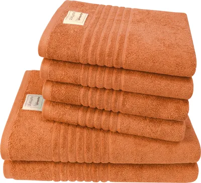Produktbild von Dyckhoff Handtuchset Nature terra , 6-tlg.