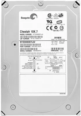 Produktbild von Seagate 300GB HDD Cheetah, SCSI, 300 GB, 8,89 cm (3.5"), 16,4W, 10,1W, 5, 12V