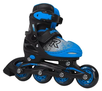Produktbild von Roces - "Jokey X" Inline-Skates für Kinder PP12505 (30,5 EU - 33 EU) (Schwarz/Blau)