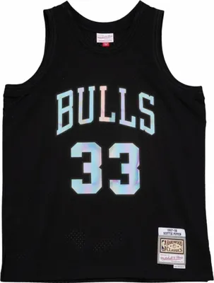 Produktbild von Mitchell & Ness Tshirts Nba Swingman Scottie Pippen Chicago Bulls, SMJYLF19035CBUBLCK97SPI, Größe: 188