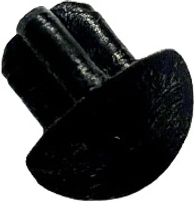 A black plastic cap with multiple prongs.