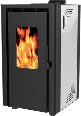 Produktbild von 6,1 kw weißer holzpelletofen Supra ORPHEE 6 BLANC
