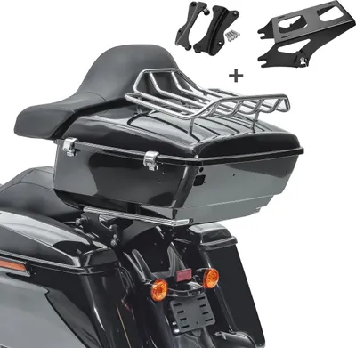 Immagine prodotto di Top Case L con docking e portapacchi per Harley Davidson Road King Special