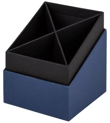 Zdjęcie produktu dla Piórnik S.O.H.O. - granatowy / 86 x 86 x 100 mm 10 cm (lub mniejszy)