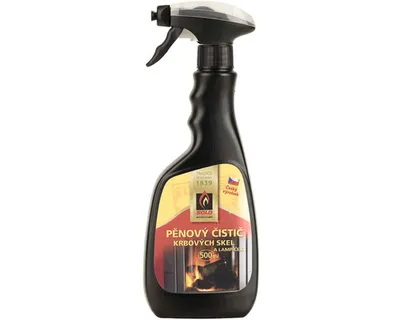 Image de Mousse nettoyante pour les vitres de cheminée et les lampes de cimetière SOLO 500 ml