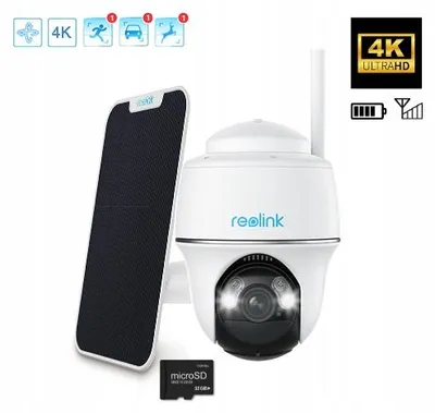 Produktbild von Reolink Go Pt Ultra 4K Kamera GSM mit Solarstromversorgung, 8 Mpx RE GOPTULTRA SPB