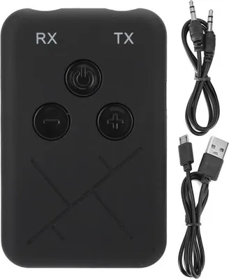 Produktbild von 2-in-1 Bluetooth-Funksender/Empfänger für Heim-Audio-Systeme mit 3,5-mm-Adapter