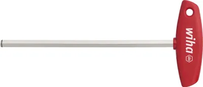Produktbild von WIHA Wiha Stiftschlüssel mit Quergriff Sechskant MagicRing® glanzvernickelt (22170) 4 x 150 mm