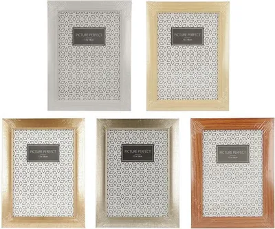 Produktbild von Bilderrahmen 13x18cm Holzoptik PS farbig sortiert