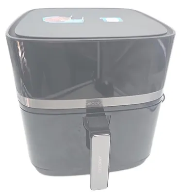 Produktbild von Cecotec Cecofry&Grill Duoheat 8000, Heißluftfritteuse, 8 l, 80 °C, 200 °C, Einzelbild, Schwarz