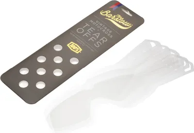 Immagine prodotto di Tear-Off 100% protezione per la pulizia della visiera Occhiali cross MX Barstow 20 pezzi