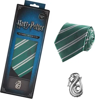 Immagine prodotto di Cravatta e spilla Deluxe Box Serpeverde