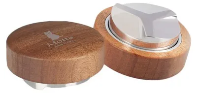 Image de Outil de nivellement du café Motta Wood, 58 mm