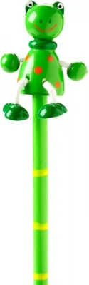 Obrázok produktu pre Orange Tree Toys Drevená ceruzka s motívom zvieratka – žaba (1 kus) 5067064323372