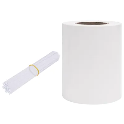 Zdjęcie produktu dla Osłona na ogrodzenie ogrodowe, PVC, 35x0,19 m, biała