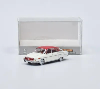 Produktbild von Tatra 603-2 weiß/rot Brekina 1:87