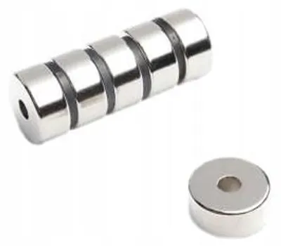 Produktbild von Neodym-Ringmagnet MP 22x6x10 N38, 25 Stück